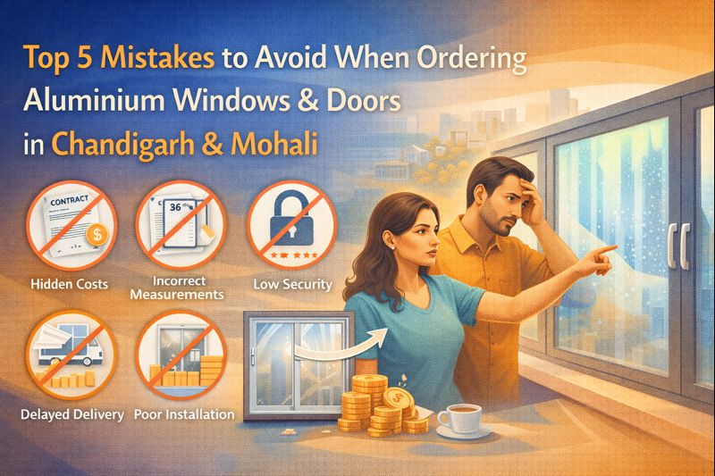 Top 5 window mistakes in Chandigarh & Mohali